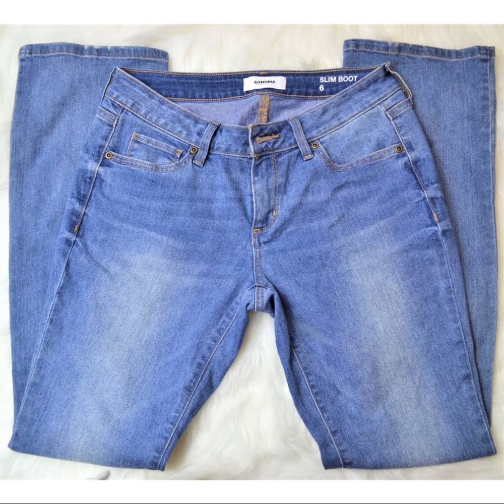 Preowned Sonoma Slim Bootcut Jeans